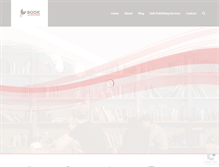 Tablet Screenshot of booklaunchers.com